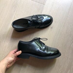 Bates Black Leather Brogues - Women’s 6.5